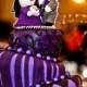 Heather & Ian's Goth With A Splash Of Purple Wedding