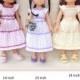 LC12 Flower Girl Dress for 13 and 14inch dolls PDF Pattern
