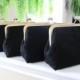 SALE, 20% OFF, Bridal Silk And Lace Clutch Set Of 5 Black,Bridal Accessories,Wedding Clutch,Bridesmaid Clutches