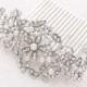 Bridal Hair Comb Crystal Pearl Hair Accessories Gatsby Old Hollywood Wedding Hair Combs Crystal Wedding Jewelry Accessory Comb for Bride