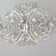 Exquisite royal vintage style hair Comb ~ Crystal rhinestones ~ Wedding hair comb ~ Hair jewelry ~ Brides hair comb ~
