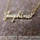 Font 19 // mini // Personalized Mini Name necklace / any name / any color/ including gift box. Bridesmaid Gift - mother gift.// SALE //
