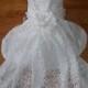 Custom Dog WEDDING dress or outfit - bride groom bridesmaid - prices vary by size and number of pieces