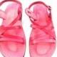 SALE ! New Leather Sandals LONDON Women's Shoes Thongs Flip Flops Flats Slides Slippers Biblical Bridal Wedding Colored Footwear Designer