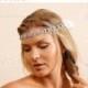 Bridal hair accessory, bridal headband, Bohemian rhinestone headband, Crystal headband, wedding hair accessory