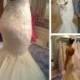 Mermaid/Trumpet Spaghetti Straps Ivory Wedding Dresses