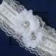 Wedding leg garter, Wedding Leg Belt, Rustic Wedding Garter, Bridal Garter , Of white Lace, Lace Garters, ,Wedding Accessory