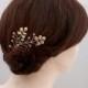 Swarovski Crystal, Pearl Bridal Hair Vine, Wedding Headpiece, Wedding Headband, Pearl, Crystal Wedding Hair Piece, Wedding Hair Accessories