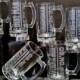6 Glasses - Groomsman Glass Set of 6 Personalized Groomsmen Mugs - Groomsmen Beer Mugs - Sandblasted Mug - 16 Ounce Beer Mug - Engraved Mugs