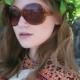 Ivy Leaf Flower Crown Headband (Fairy Costume Gypsy Headpiece Hobbit Lana Del Rey Wedding Bridal Coachella Bonnaroo Hipster Music Festival)