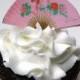 Japanese Fan -12 Edible Decorations - Tasty Prints - Cupcake Topper - Cake Decoration -- Edible Decoration