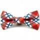 Plaid Dog Bow Tie - Union Plaid Removable and Adjustable Dog Bow Tie / Wedding Dog Bow Tie / Preppy Dog Bow Tie