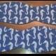 Blue Seahorse Bow Tie, Hair Clip, Headband or Pet Bow Tie