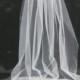 Swarovski Crystal Rhinestone Sheer 105 Inch Long Cathedral Length Veil
