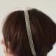Bridal Headband, Lace Rhinestone Headband, Wedding Hairband, Bridesmaid Headpiece, ReddApple, Fast Delivery