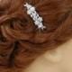 Wedding Hair Comb, Bridal hair comb,Crystal , Swarovski crystal comb, Wedding jewelry, Hair clip, Piper Bridal Comb