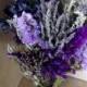 Loose bundle of dried flowers to fit in your vase or mason jar.  Your choice of colors.  Great for your wedding centerpiece.
