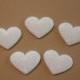 Wedding Bridal Cabochon Glitter Heart Embellishment for Decoden Flat Backs Set of 5 Buttons Galore Kawaii Wedding Hearts Package