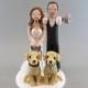 Bride & Groom Customized Wedding Cake Topper