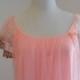 Vintage pink with lace nightgown - Renette Foundations