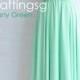 Bridesmaid Dress Infinity Dress Seafoam Green Floor Length Wrap Convertible Dress Wedding Dress