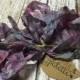 Dusty Bouquet 3 yards hand dyed seam binding purple colorfast crinkle ribbon for scrapbooks mixed media altered art jewelry wedding craft