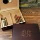 Personalized Cigar Humidor- Cedar Humidor- Mens Gift- Grandfather's Gift- Groomsmen