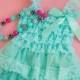 Flower girl dress, frozen birthday dress, Aqua tutu dress, Baby party dress, Frozen tutu dress, birthday outfit for pictures, 1st birthday