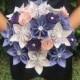NEW ITEM... Shabby Chic -Paper Flower Bouquet // Kusudama Origami Bouquet/ Flower Arrangement/ Wedding / Bridal Bouquets