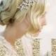 Wedding Pearl Headband, Wedding Halo, Crystal Bridal Headband, Wedding Headpiece, Hair Vine, Bohemian Hair Crown, Wedding Accessories #1503