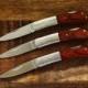 SET OF 3 Groomsmen Personalized Knives - Engraved Pocket Knife - Custom Groomsmen Gifts - Groomsmen Gift Knife Set of 3