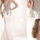 Shiny Sheer Scoop Neckline Beading Tarik Ediz Prom Dresses Mermaid Evening Gown Backless Floor Length 2014 New Online with $129.01/Piece on Hjklp88's Store 