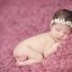 Aphrodite - White Cream Ivory Gold OR Silver - You CHOOSE - Halo Headband Crown - Pearls - Girls Newborns Baby Infant Adults