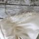 Vintage White Bridal Clutch Pearl Beaded Purse Dainty Satin Clutch Wedding Purse Delicate