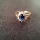 SALE! Engagement Ring,Gold ring, Kate Middleton ring, Princess Diana ring, Royal gemstone ring, Wedding from Prince William,
