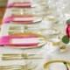 Pink And Gold Wedding In Port Ludlow