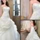 In Stock Wedding Dresses Best Selling 2014 Glamour A-line Lace Up Ruffles Ivory Wedding Dresses Beautiful Flare Bridal Gown Divid8318 Online with $146.6/Piece on Hjklp88's Store 