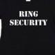 Ring Bearer Ring Security T-Shirt Gift for Wedding Celebration.