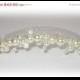 ON SALE 15% OFF Ivory Pearl Bridal Hair Comb With Crystal Accents