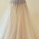 sparkles sequins bodice layers tulle ball gown wedding dress