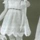 Crocheted Little Girls Flower Girl Dress Pattern PDF Instant Download