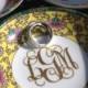 Monogrammed Ring Dish - Engagement Ring Dish - Jewelry Dish