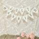Just Married Wedding Cake Topper Banner