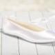 Flat Ballet Slipper - Flat Shoe- Ballet Shoe - Wedding Shoe -Choose From Over 200 Color Choices - Custom Wedding Shoe -Custom Ballet Slipper