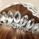 Bridal headband, Bridal tiara, Crystal headband, bridal hair jewelry, crystal tiara, Wedding accessory