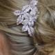 Bridal Hair Comb, Vintage Wedding Hair Accessory, Crystal Wedding Hair Comb,  Bridal Head piece LEXI