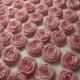 Wedding Paper Flowers...200 Piece Set of Custom Made Very Pretty Shabby Chic Scrapbook Paper Flower Rolled Roses