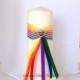 Rainbow Unity Candle Bling Unity Candle Cheap Unity Candle Rhinestone Unity Candle Unity Heart Unity Candle Wedding Candle Color Choice