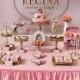 Queen, Pink And Gold Birthday Party Ideas