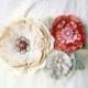 Garden Party Flower Belt - Coral, Pink, Mint and Ivory Blooms